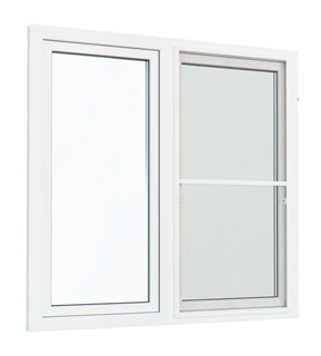 Окно ПВХ 1450 x 1415 двухкамерное - EXPROF Practica
 Троицк