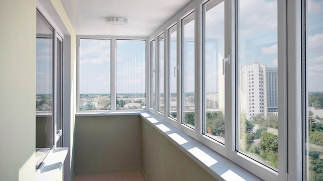 Пластиковые окна на балконы и лоджии с установкой Троицк
