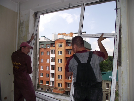 профессиональная установка пластиковых окон в доме Троицк