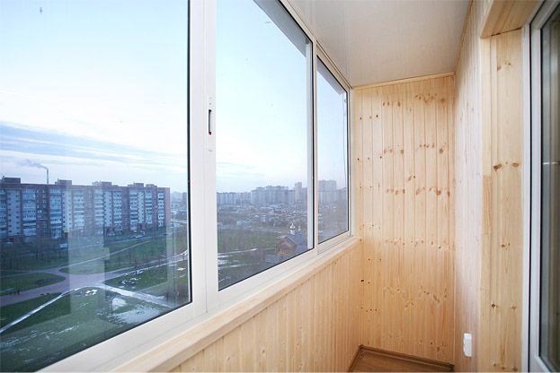 Остекление окон ПВХ лоджий и балконов пластиковыми окнами Троицк
