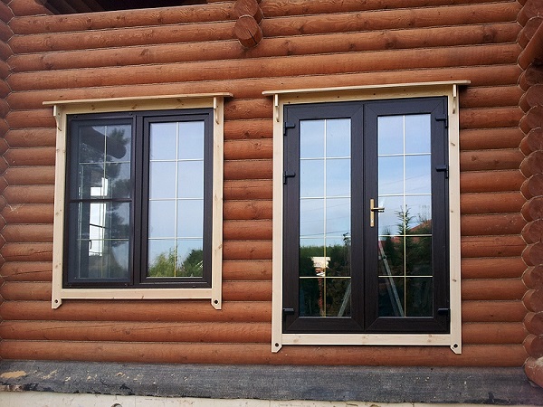 Установка пластиковых окон в деревянном доме Троицк
