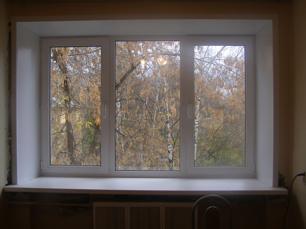 Готовые пластиковые окна для дачи и дома Троицк